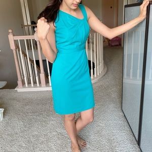 Elie Tahari  teal dress